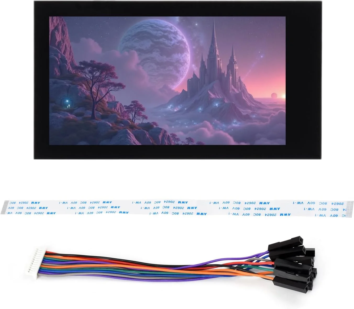 ماژول نمایشگر لمسی ال سی دی 1.9 اینچی Waveshare، نمایشگر ال سی دی میکرو، رزولوشن 172×320، IPS، ارتباط SPI و I2C، رنگ نمایش 262K