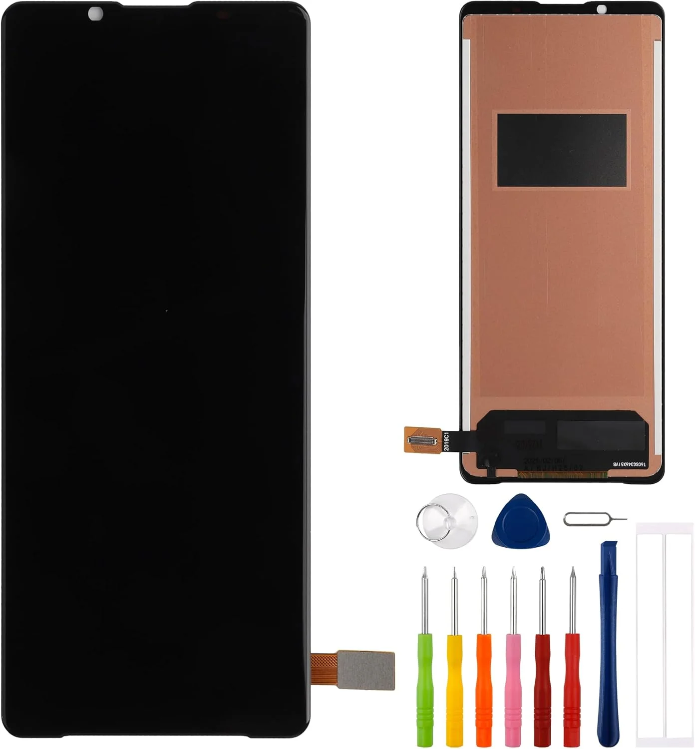 صفحه نمایش جایگزین E-YIIVIIL سازگار با Sony Xperia 5 IV XQCQ62B-GC صفحه لمسی ال سی دی 6.1 اینچی همراه با ابزار