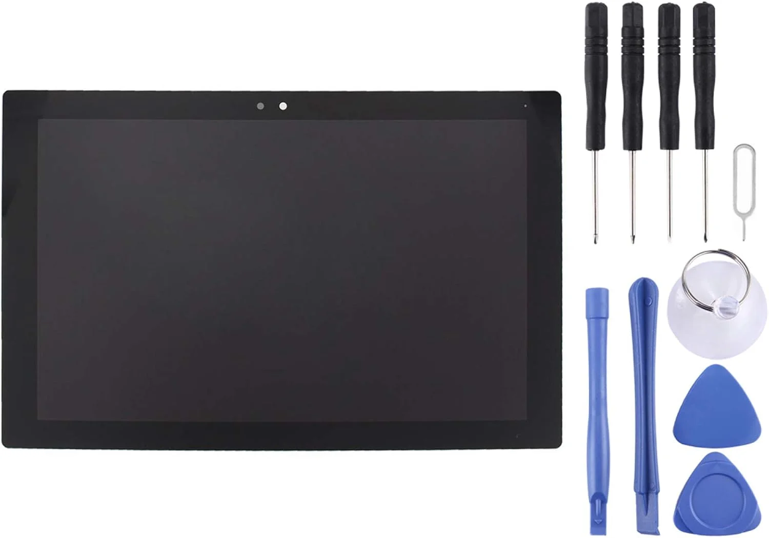 صفحه نمایش LCD جایگزین AYJTU + پنل لمسی برای تبلت سونی اکسپریا Z4 / SGP771 (مشکی) (رنگ: مشکی)