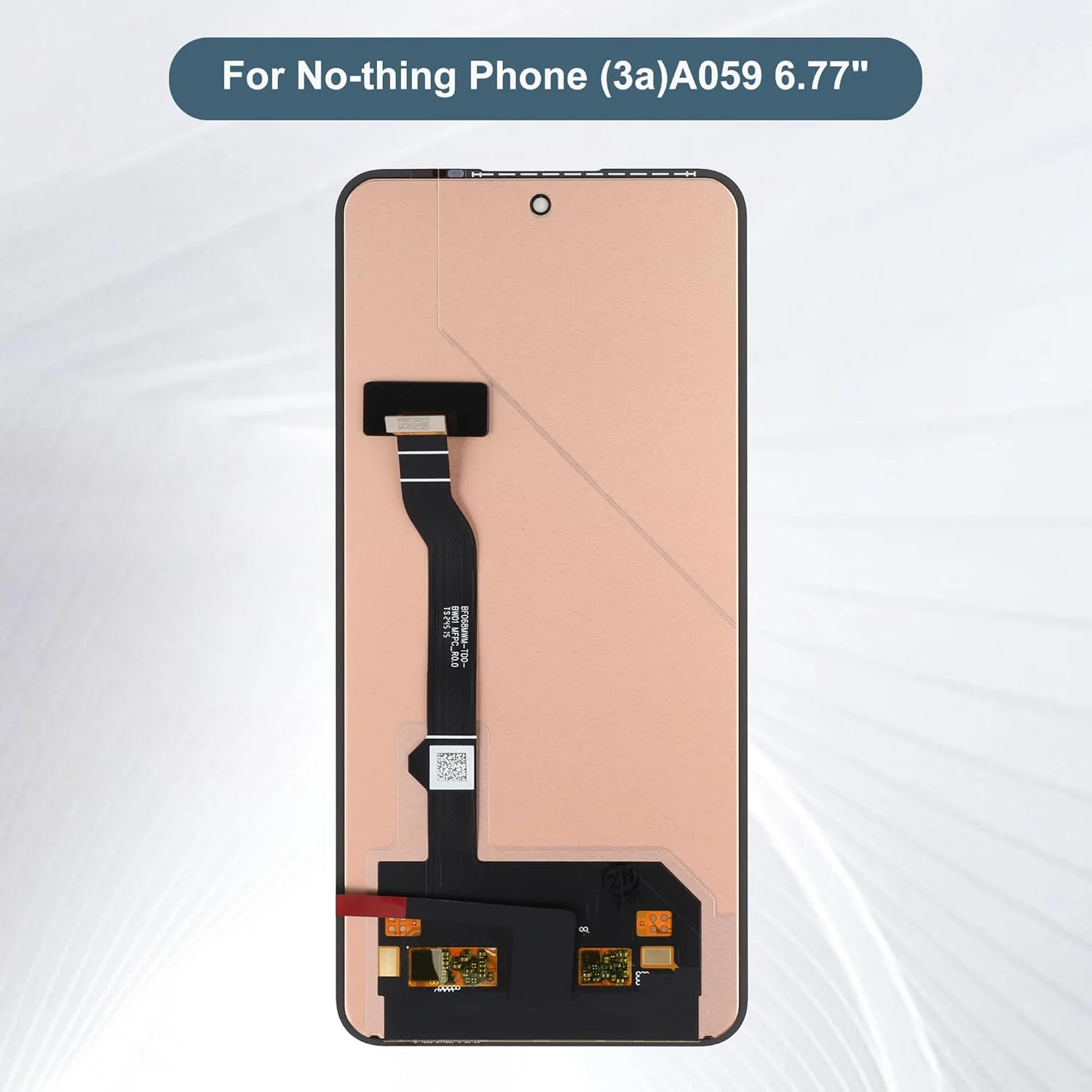 صفحه نمایش جایگزین E-YIIVIIL سازگار با Nothing Phone (3a) A059، صفحه لمسی LCD 6.77 اینچی به همراه ابزار