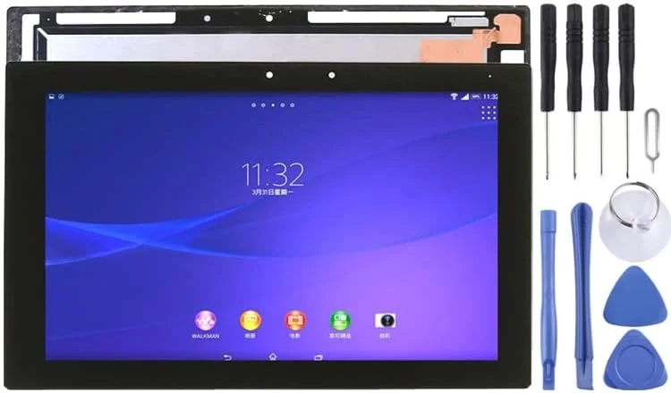 قطعات تعمیر موبایل YMJUS صفحه نمایش LCD تبلت Sony Z2 LTE به همراه تاچ اسکرین (اسمبلی کامل)