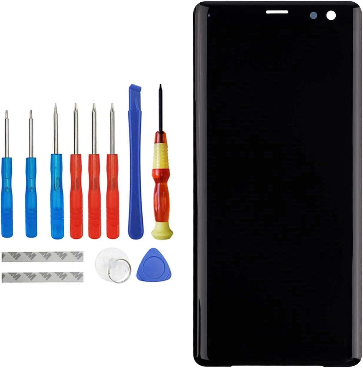 صفحه نمایش OLED جایگزین Vvsialeek سازگار با گوشی سونی اکسپریا XZ3 مدل H9436 H8416 H9493 سایز 6.0 اینچ، مجموعه صفحه لمسی LCD به همراه ابزار