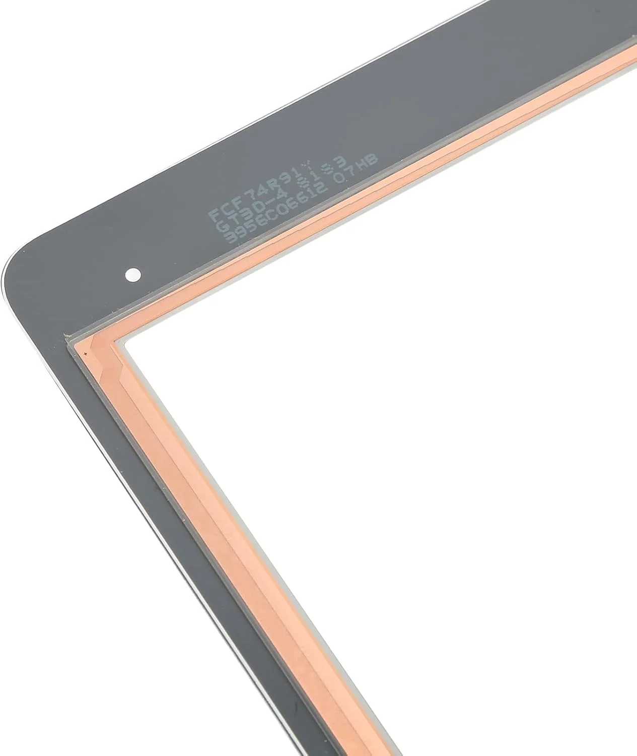 صفحه لمسی جایگزین برای تبلت پرو 12.9، صفحه شیشه ای دیجیتایزر لمسی کامل برای نسل اول 2015 A1652، سفید، فقط نصب حرفه ای