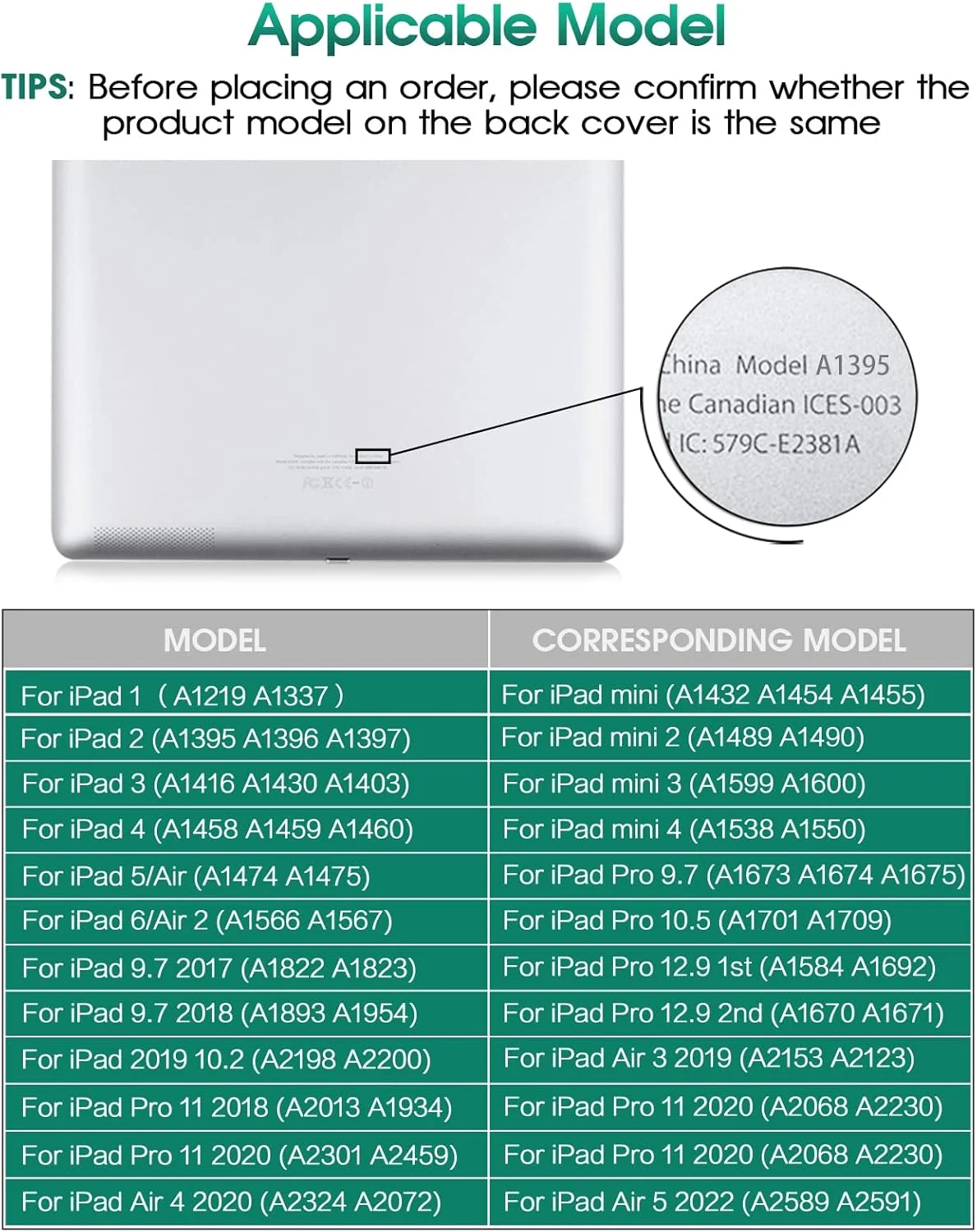 تعویض صفحه نمایش LCD آیپد 2 SRJTEK برای آیپد 2 9.7 اینچی مدل های A1395 A1396, A1397 به همراه ابزار تعمیر