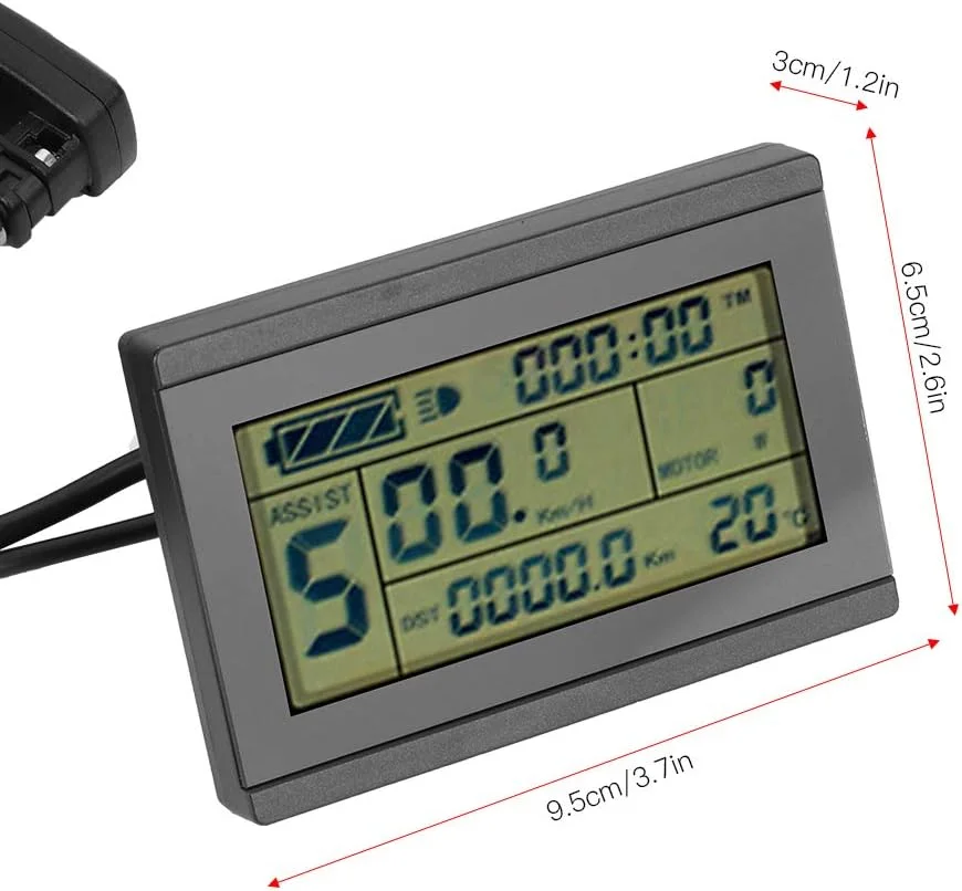 نمایشگر LCD تغییرات دوچرخه با رابط USB برای قطعه جایگزین تبلت اتصال ضد آب
