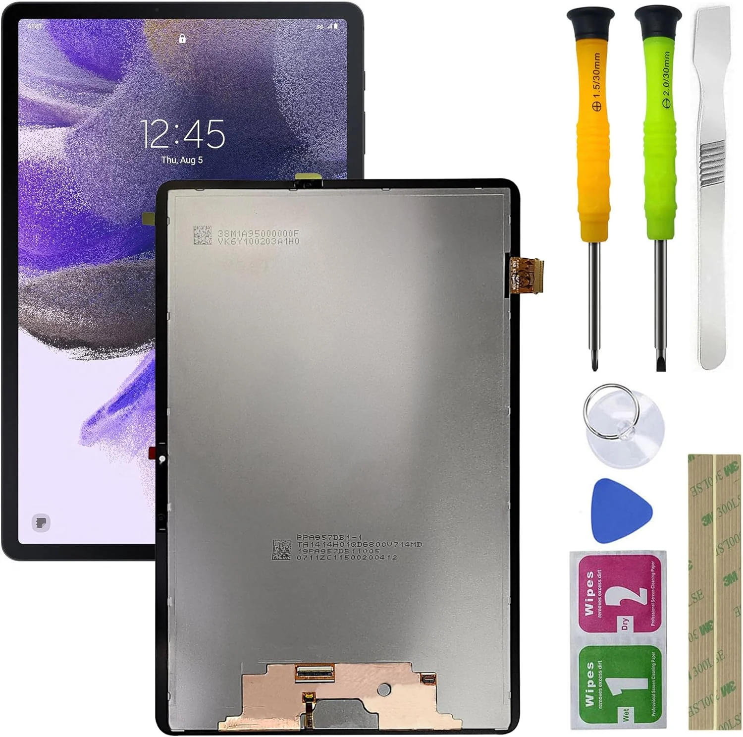 تعویض صفحه نمایش لمسی دیجیتایزر LCD تبلت گلکسی تب S8 مناسب برای تبلت سامسونگ گلکسی تب S8 مدل SM-X700 SM-X706 با صفحه نمایش 11.0 اینچی مشکی (نه برای S8 پلاس/اولترا)