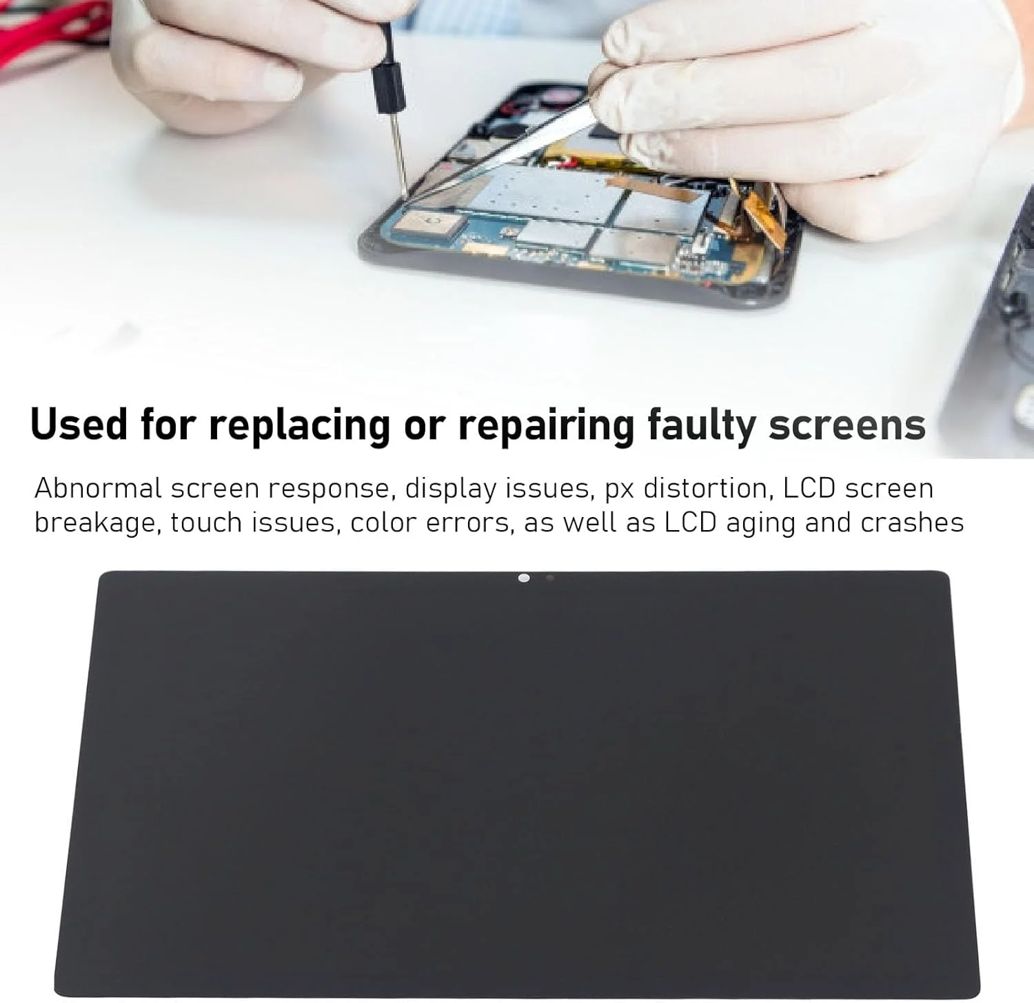 مجموعه صفحه نمایش لمسی تبلت جایگزین برای تب A8 مدل 10.5 اینچی X200 X205