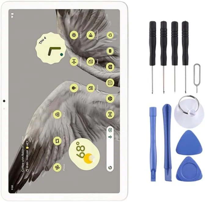 صفحه نمایش ال سی دی گوشی موبایل برای تبلت گوگل پیکسل به همراه تاچ اسکرین، قطعه جایگزین مونتاژ کامل