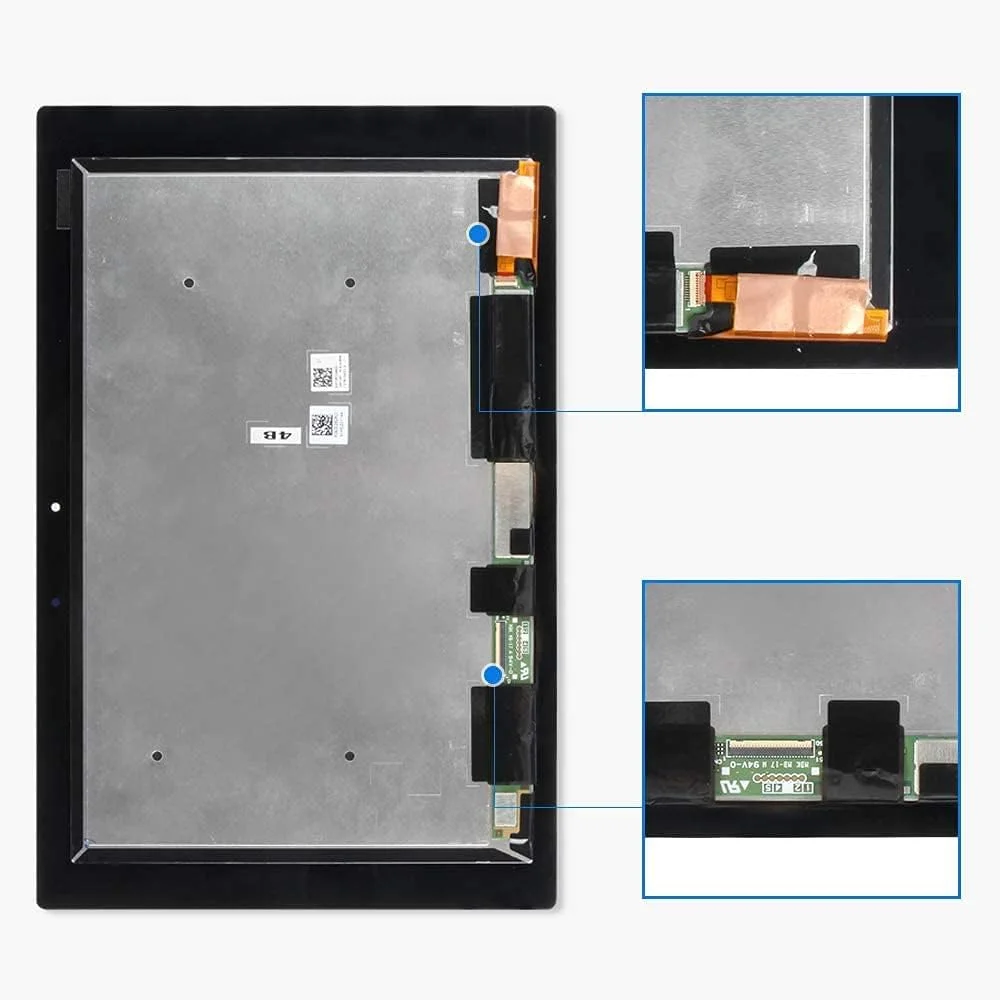 A-MIND صفحه نمایش LCD جایگزین تبلت Sony Xperia Z2 مدل SGP561 SGP511 SGP512 به همراه تاچ پنل، دیجیتایزر، سنسور ماتریس و کیت کامل شیشه ای با ابزار رایگان