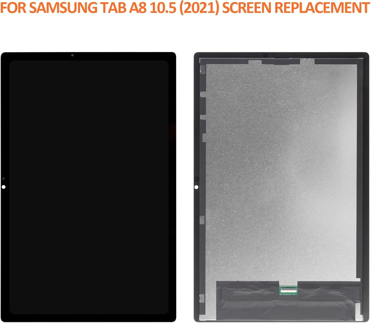 A-MIND برای جایگزینی صفحه نمایش سامسونگ گلکسی تب A8 10.5 اینچ 2021 مدل SM-X200 SM-X205، ال سی دی و تاچ اسکرین دیجیتایزر همراه با کیت ابزار