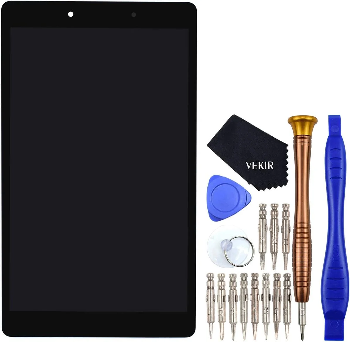 مجموعه تعویض صفحه نمایش لمسی LCD مدل T290 مناسب برای تبلت سامسونگ گلکسی تب A 8.0 2019 مشکی