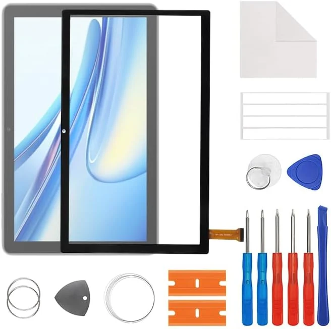 تعویض صفحه لمسی جدید برای تبلت Blackview Tab 70 WiFi 10.1 اینچی به همراه کیت ابزار تعمیر رایگان. (بدون نمایشگر LCD)