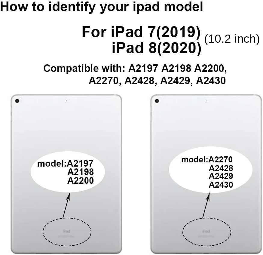 تعویض صفحه نمایش آیپد نسل 7 و 8، دیجیتایزر 10.2 اینچی (مدل های A2197, A2198, A2200, A2270, A2428, A2429, A2430)، قطعات تعویض صفحه نمایش آیپد 7/8 (بدون LCD)، + دکمه Home + از پیش نصب شده + ابزار تعمیر (مشکی)