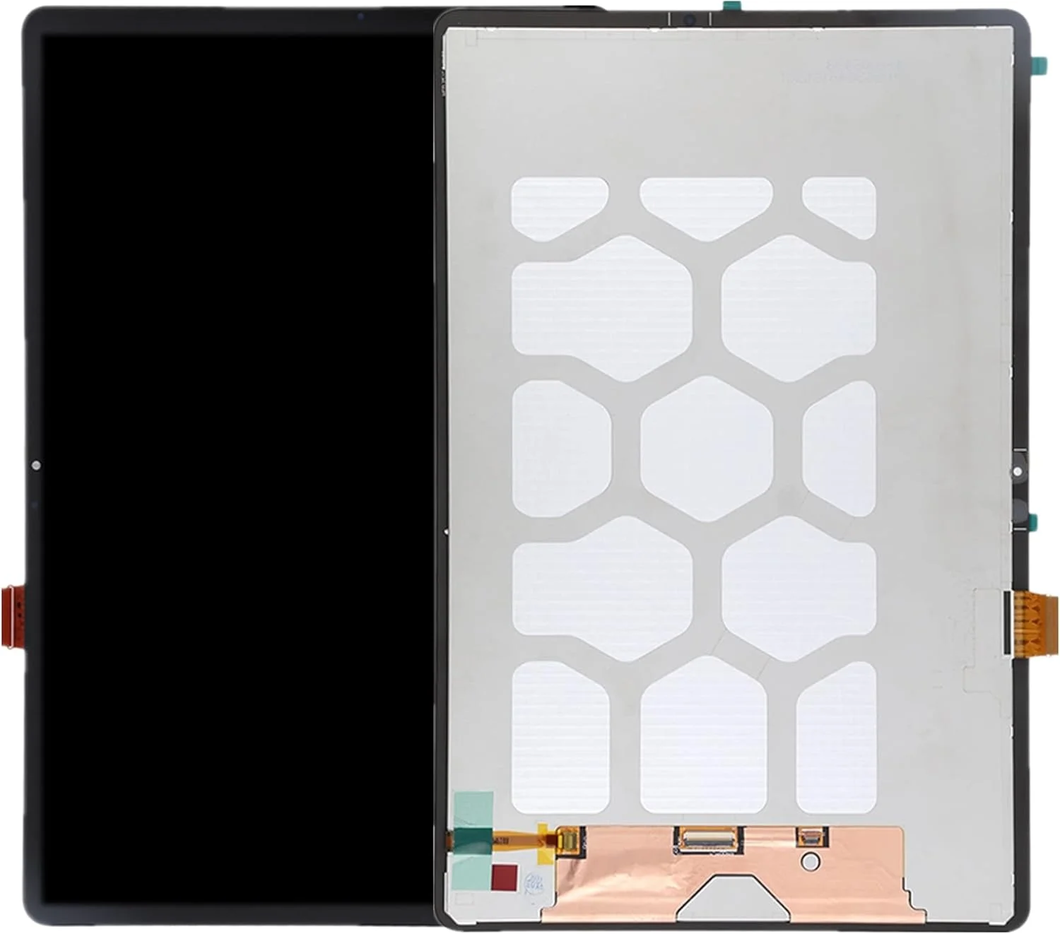 تعویض صفحه نمایش تبلت سامسونگ S7 FE سازگار با WINCGYCG برای Samsung Galaxy Tab S7FE 2021 T730 T733 T736 LCD صفحه لمسی دیجیتایزر با ابزار 12.4 اینچ مشکی