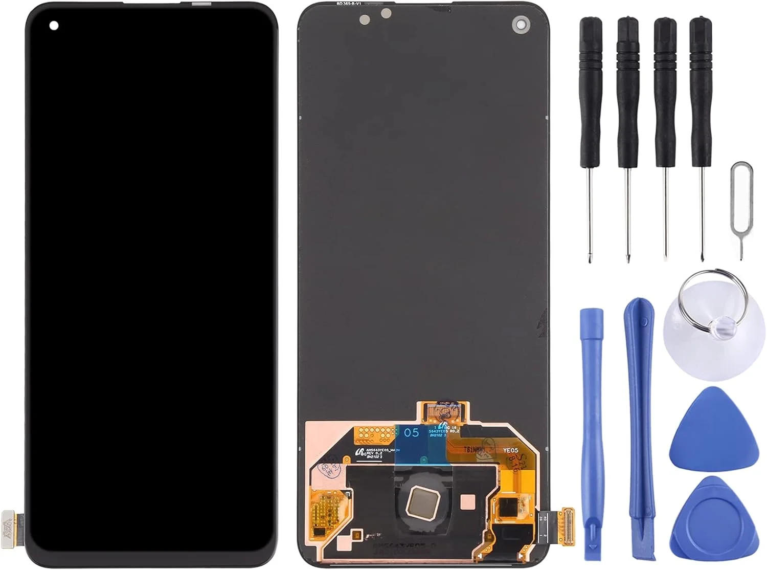 مجموعه کامل صفحه نمایش ال سی دی و دیجیتایزر CHENYAN برای OPPO Find X3 Lite CPH2145