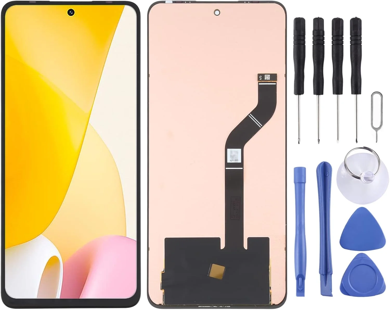 صفحه نمایش ال سی دی AMOLED برای شیائومی 12 لایت به همراه تاچ و فریم کامل