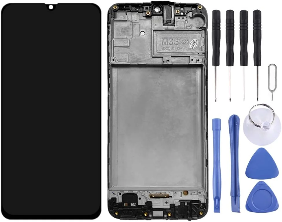 صفحه نمایش ال سی دی CHENYAN برای گوشی سامسونگ گلکسی M21 SM-M215 همراه با تاچ و فریم