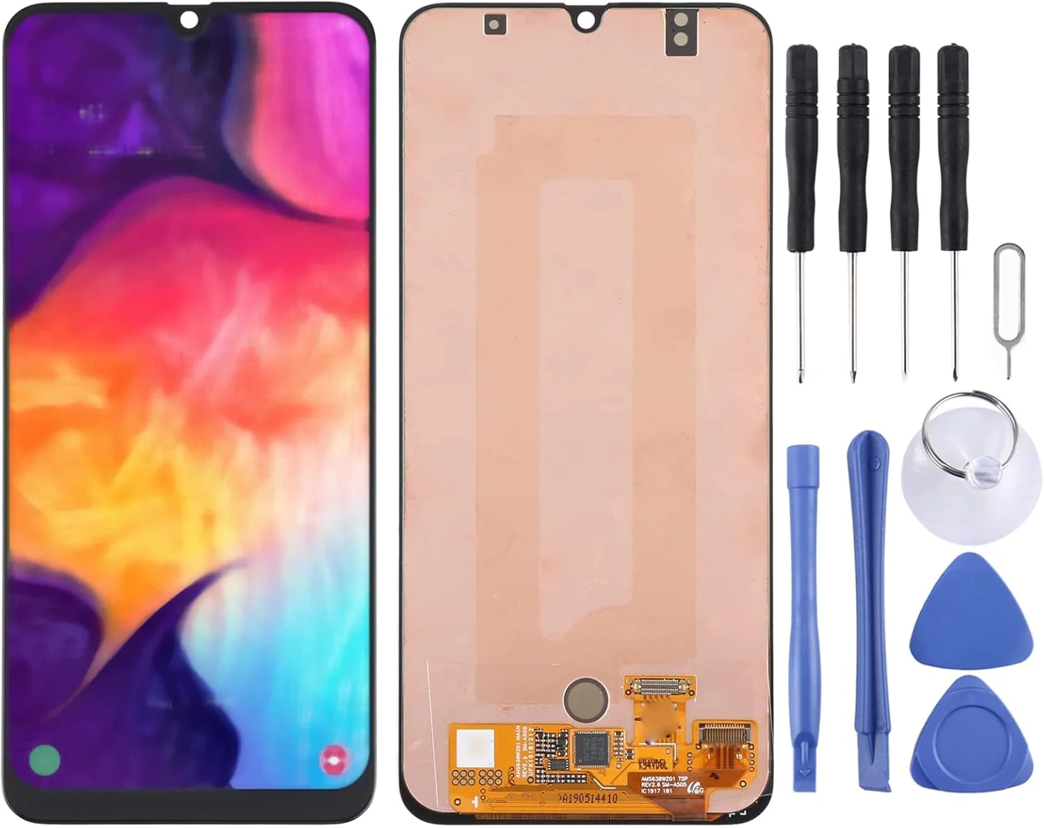 صفحه نمایش LCD برای گوشی سامسونگ گلکسی A50 SM-A505 به همراه تاچ و فریم کامل