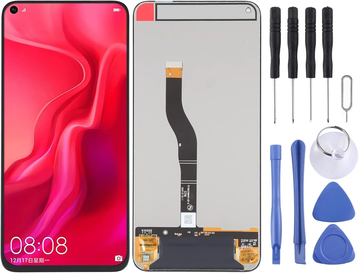 صفحه نمایش LCD برای هوآوی نوا 4 به همراه تاچ و فریم