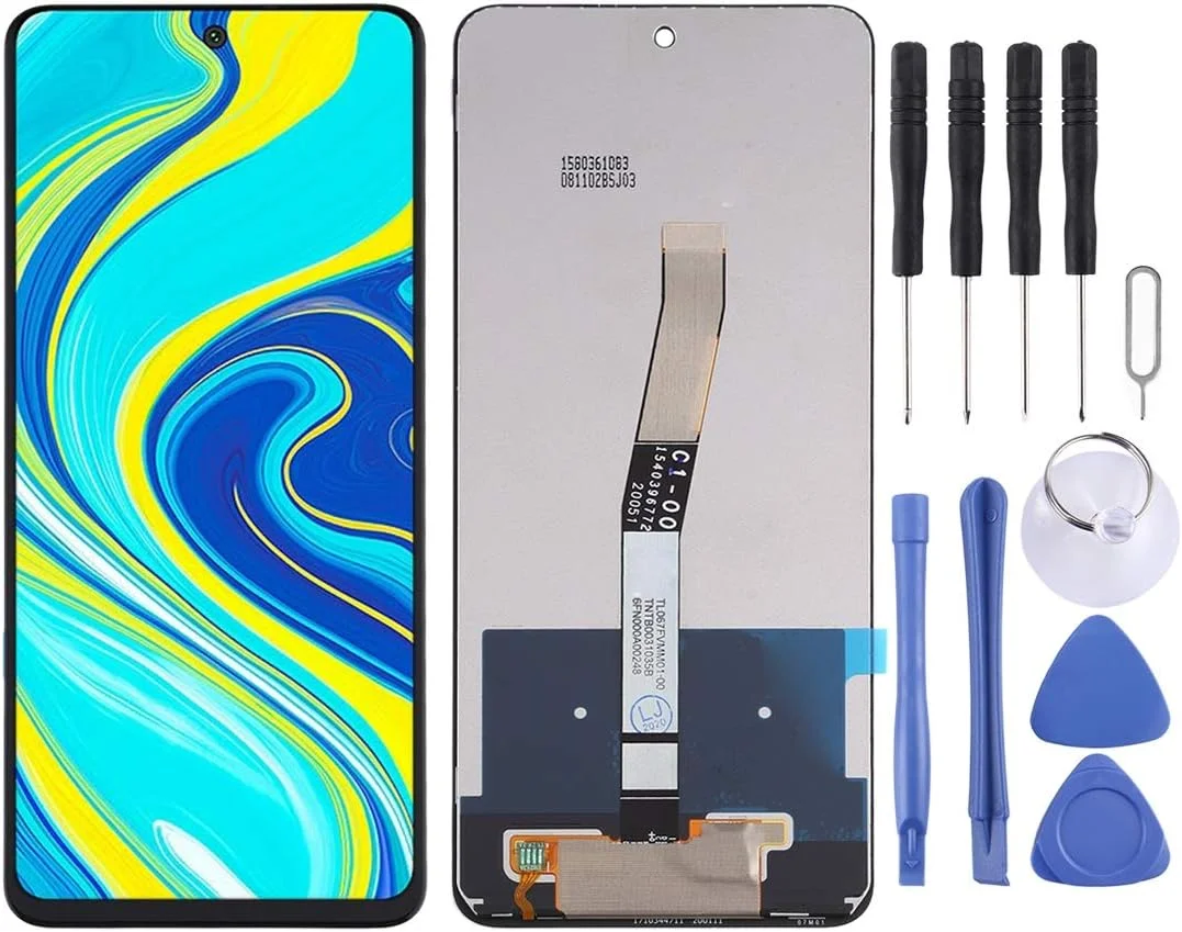 مجموعه کامل صفحه نمایش ال سی دی و دیجیتایزر CHENYAN برای شیائومی Redmi Note 9s / Note 9 Pro / Note 9 Pro Max / Note 10 Lite