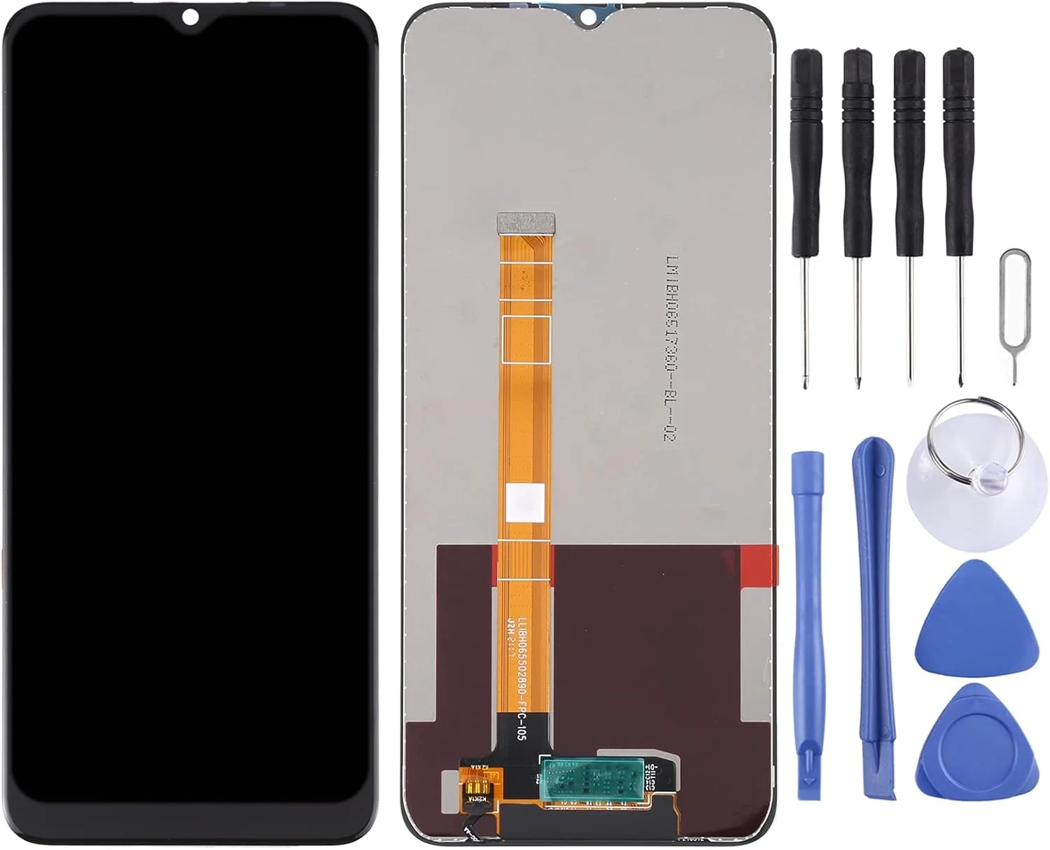 مجموعه کامل صفحه نمایش LCD و دیجیتایزر برای OPPO Realme C21Y RMX3261