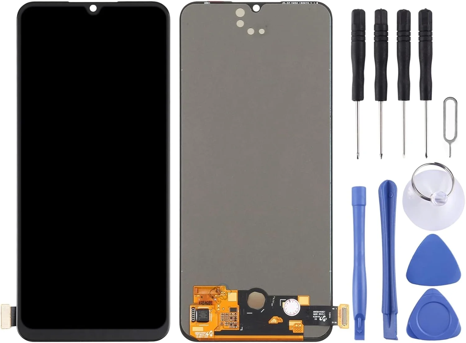 صفحه نمایش LCD آمولد و تاچ اسکرین کامل برای ویوو V21e 4G / Y73 V2061, V2059