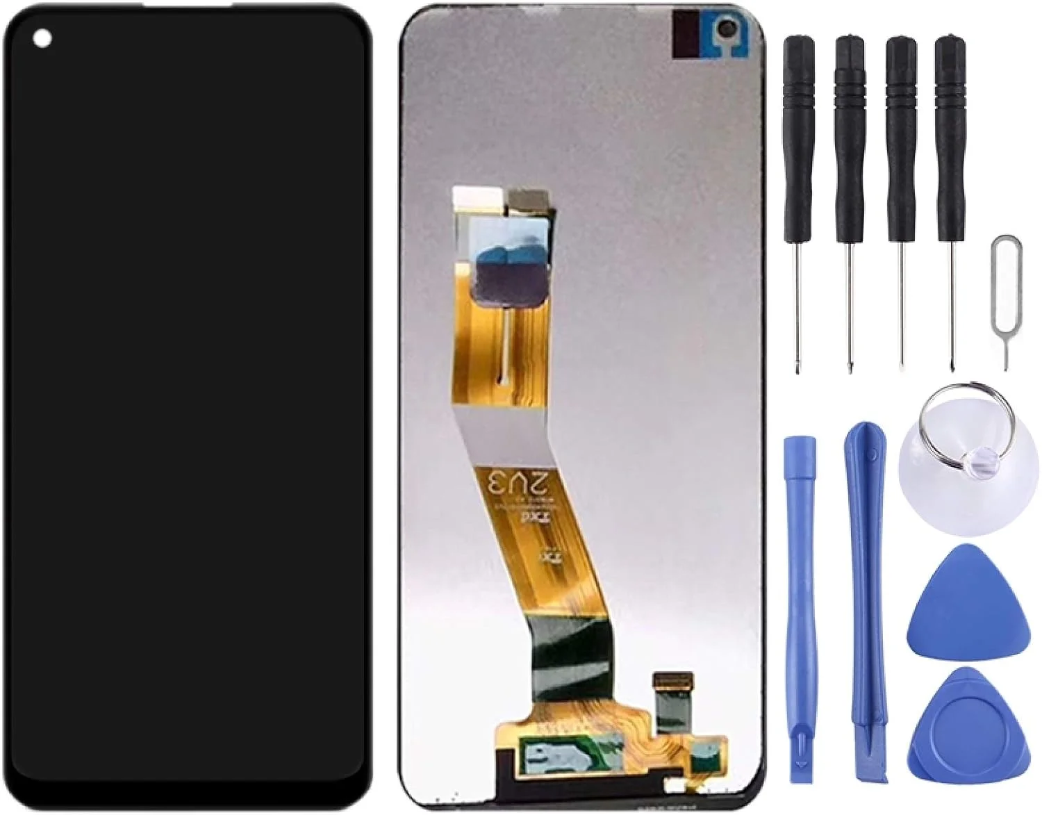 مجموعه کامل صفحه نمایش LCD و دیجیتایزر موبایل DCVE برای گوشی سامسونگ گلکسی A11