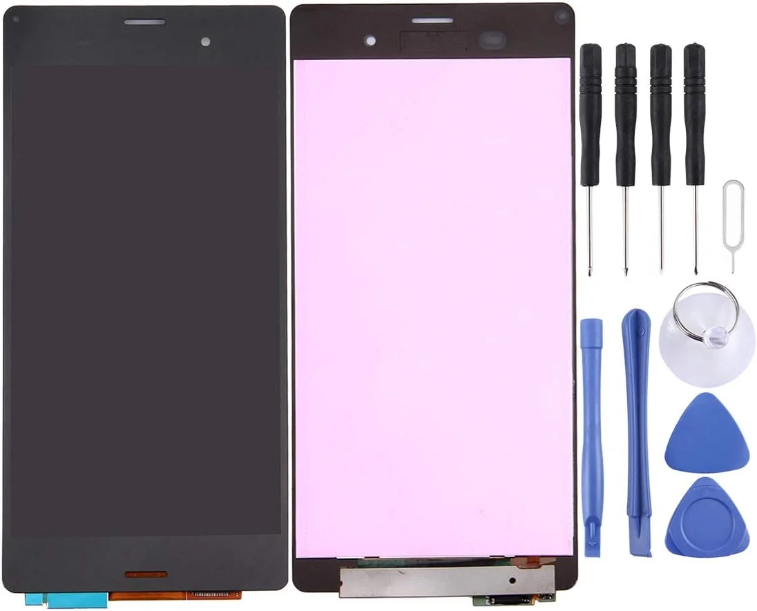 مجموعه کامل صفحه نمایش ال سی دی و دیجیتایزر برای گوشی سونی اکسپریا Z3، قطعه جایگزین