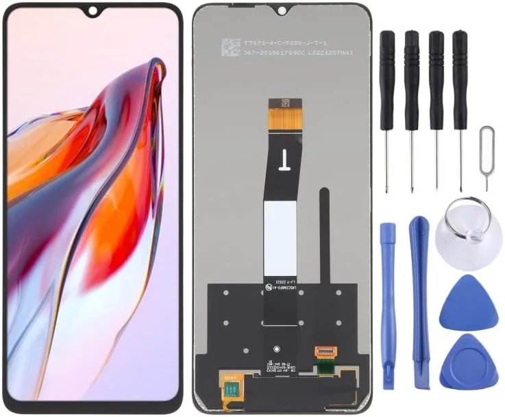 صفحه نمایش LCD جایگزین تلفن همراه، صفحه نمایش IPS LCD برای شیائومی Poco C55 به همراه دیجیتایزر و مونتاژ کامل