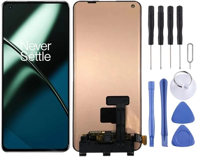 صفحه نمایش LCD آمولد مایع برای OnePlus 11 PBH110 LTPO3 به همراه تاچ دیجیتایزر (مشکی)