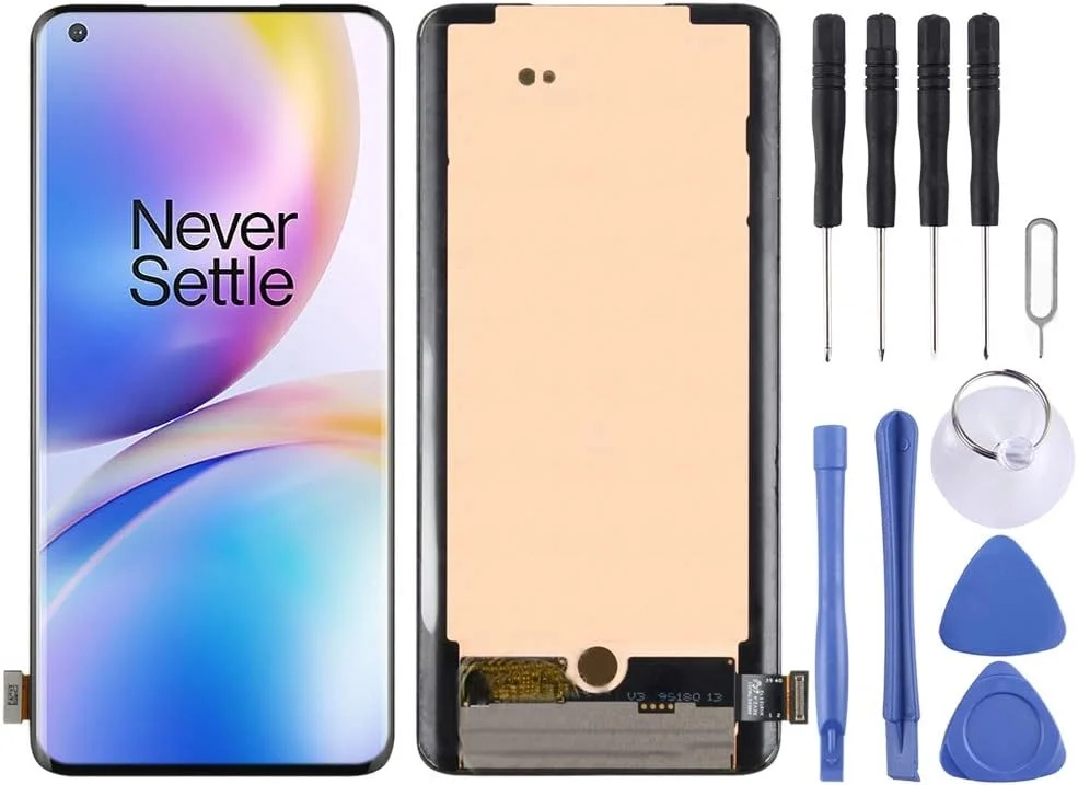 صفحه نمایش ال سی دی آمولد Chenyan برای OnePlus 8 Pro به همراه تاچ و ال سی دی کامل (مشکی)