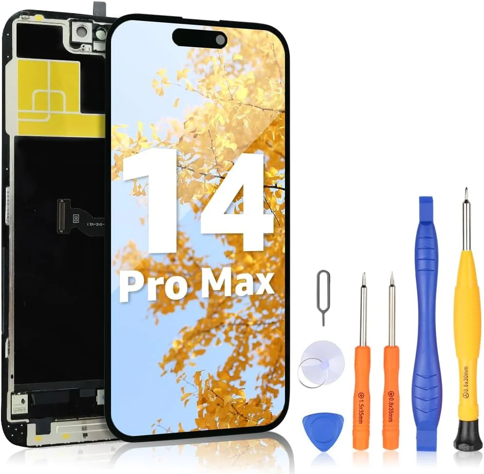 صفحه نمایش LCD مشکی جایگزین برای آیفون 14 پرو مکس