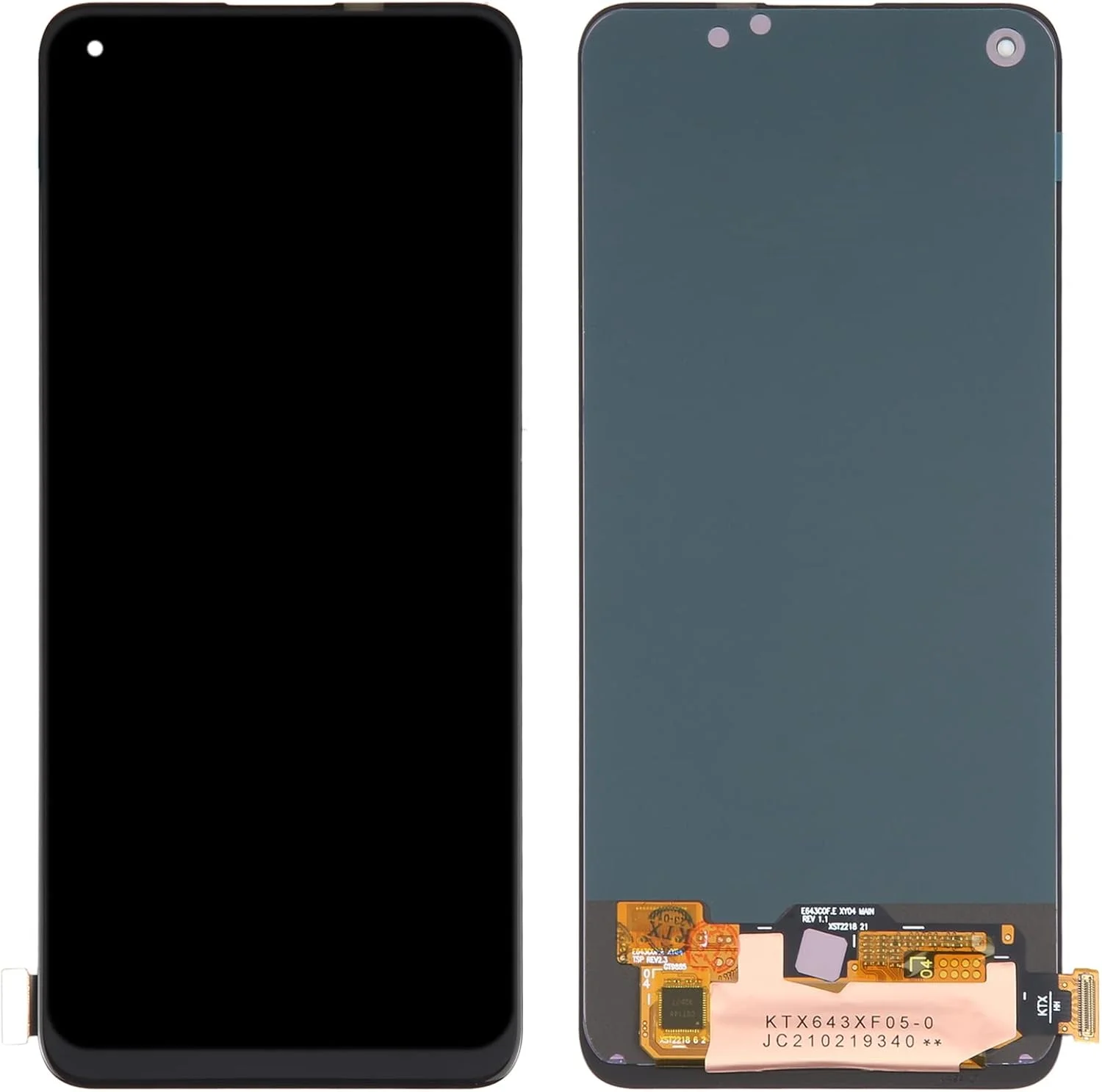 صفحه نمایش ال سی دی OLED تلفن همراه YUANSHIHUI برای OPPO Reno7 Z 5G / Reno6 Lite / Realme 8 4G / A96 5G / A95 4G / A74 4G / F19 / F19S / F21 Pro 5G با مجموعه کامل دیجیتایزر، قطعات جایگزین تلفن