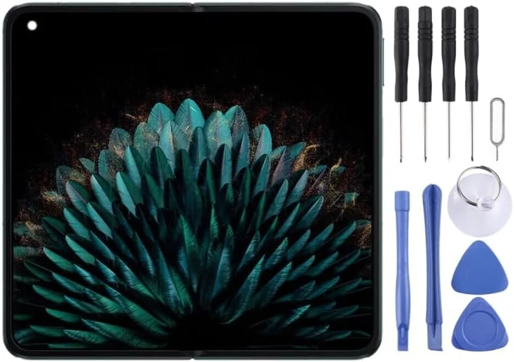 صفحه نمایش LCD جایگزین گوشی موبایل برای OPPO Find N2 به همراه دیجیتایزر، قطعه تعمیر مونتاژ کامل