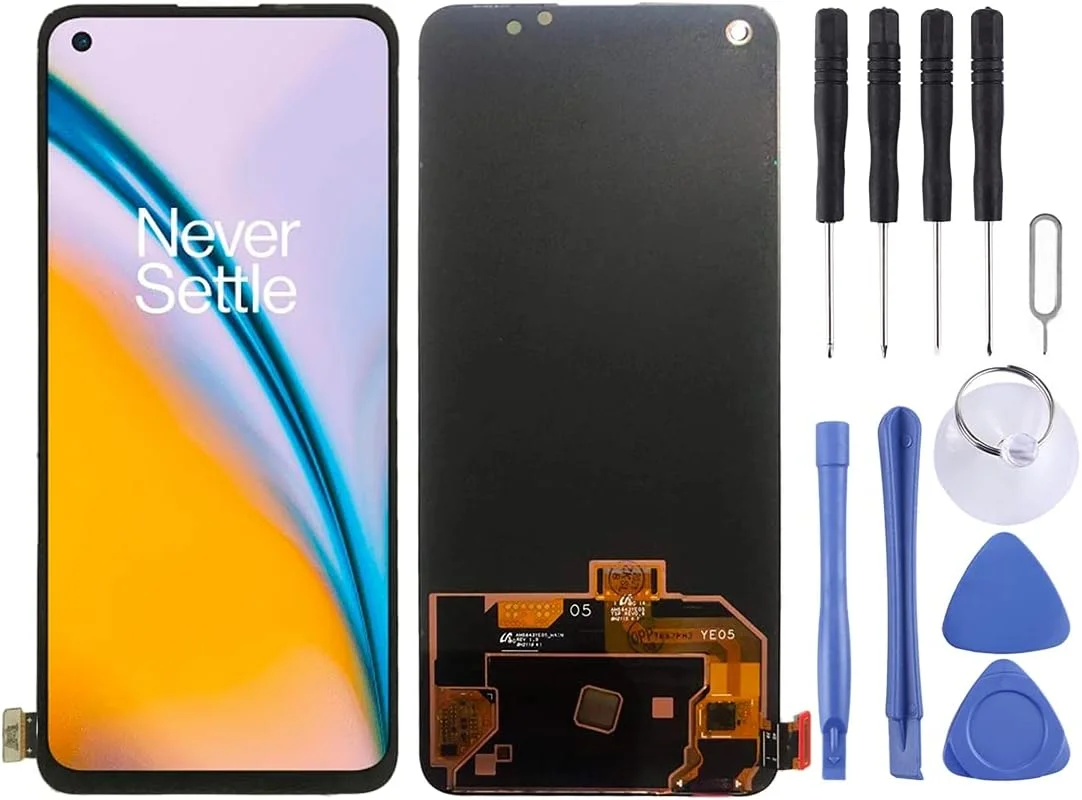 صفحه نمایش LCD کامل (مشکی) برای گوشی وان پلاس نورد 2 5G مدل 2021