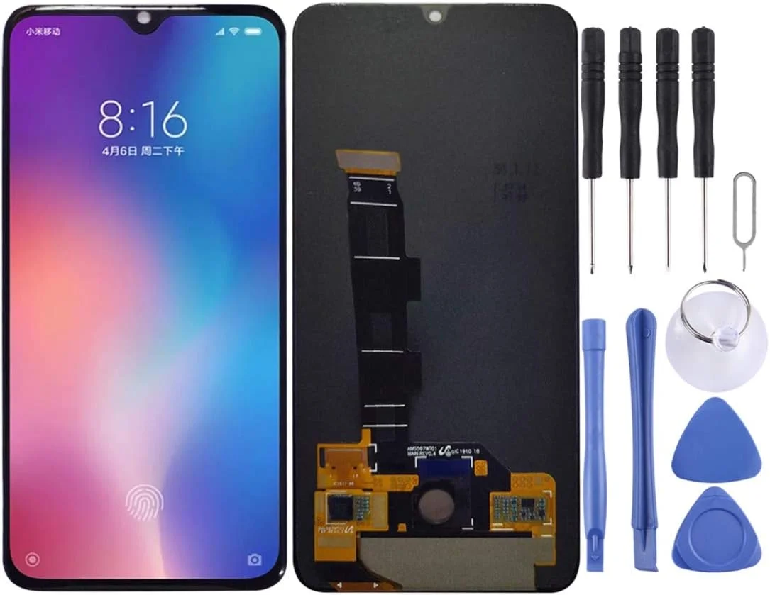صفحه نمایش ال سی دی تلفن همراه و مجموعه کامل دیجیتایزر صفحه ال سی دی برای قطعات جایگزین شیائومی Mi 9 SE