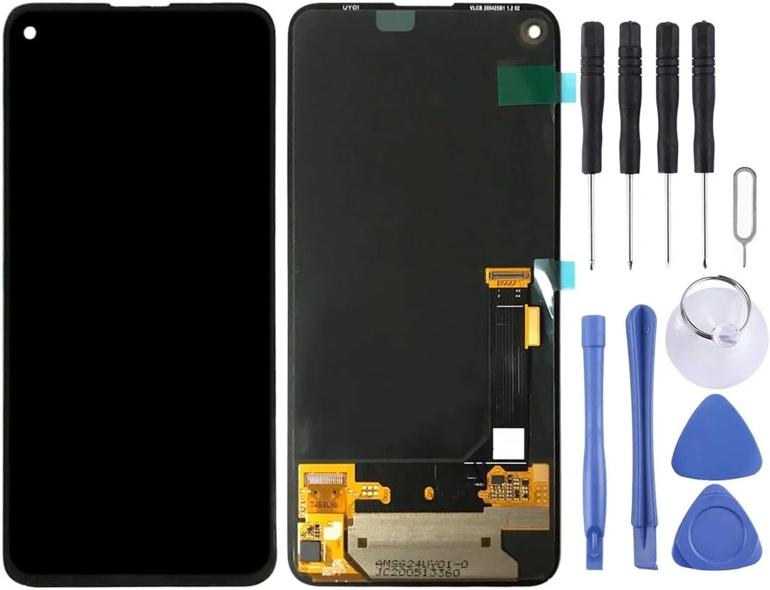 صفحه نمایش ال سی دی موبایل OLED مناسب برای گوگل پیکسل 4a 5G مدل GD1YQ G025I به همراه تاچ اسکرین