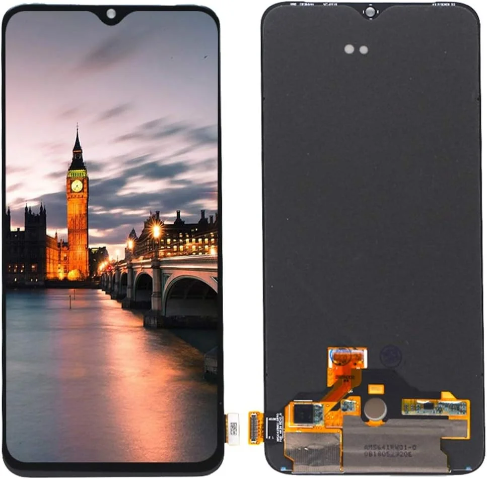 مجموعه کامل صفحه نمایش ال سی دی و دیجیتایزر AMOLED برای OnePlus 7 (مشکی)