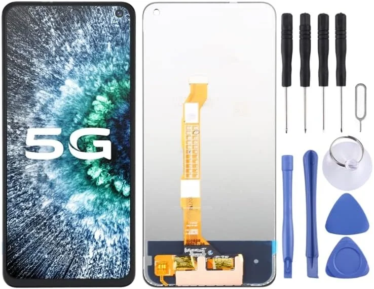 صفحه نمایش ال سی دی موبایل TFT برای ویوو iQOO Neo3 5G / IQOO Z1 V1986A / IQOO Z1X به همراه دیجیتایزر، مجموعه کامل قطعات جایگزین تلفن