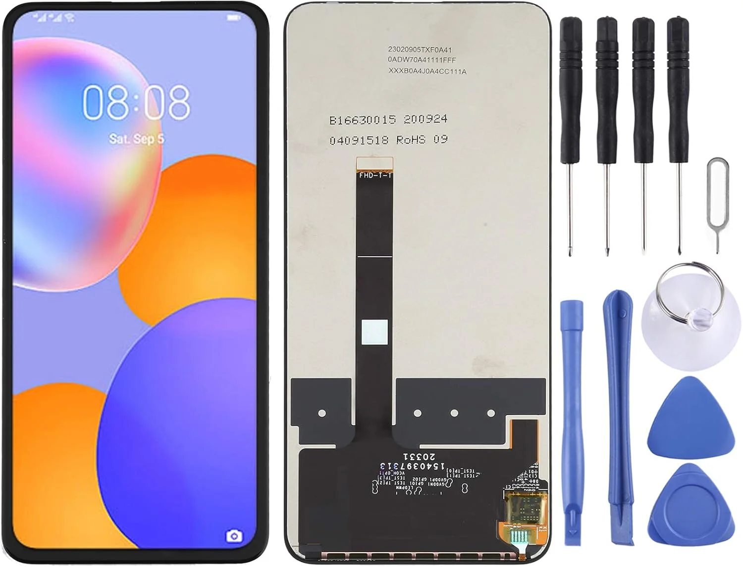 صفحه نمایش ال سی دی گوشی موبایل OEM برای Huawei Y9a به همراه تاچ دیجیتایزر، قطعات جایگزین مونتاژ کامل