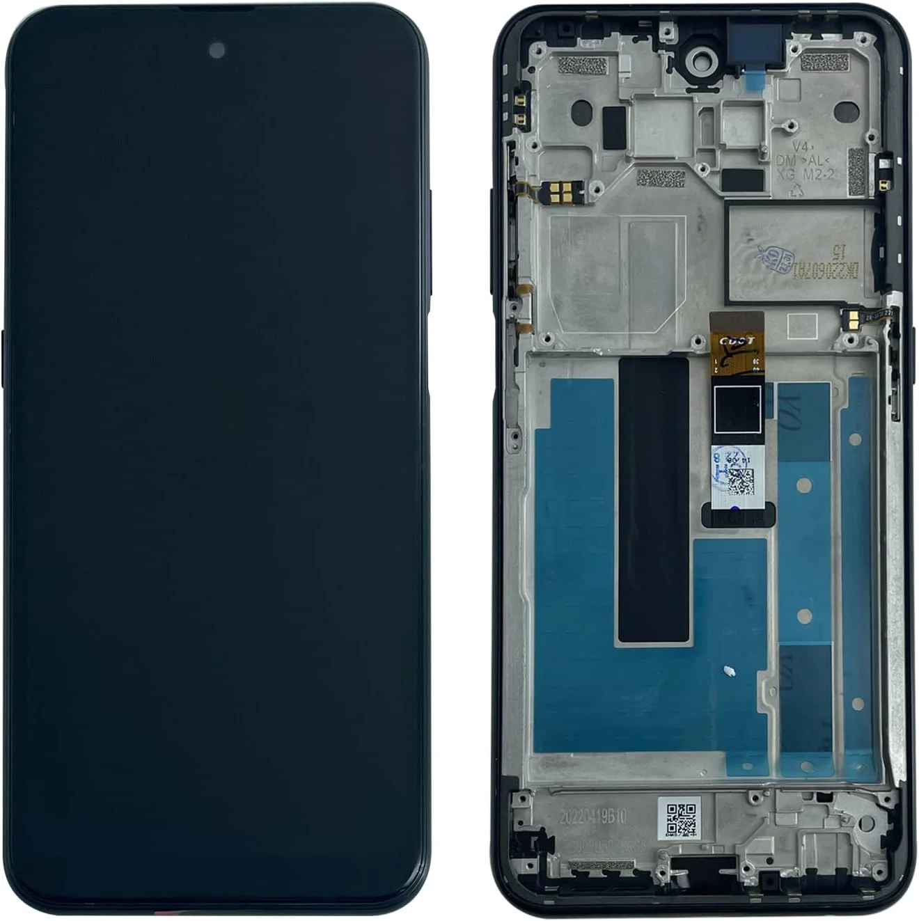 صفحه نمایش ال سی دی 6.67 اینچی نوکیا X100 TA-1399 به همراه تاچ اسکرین و فریم