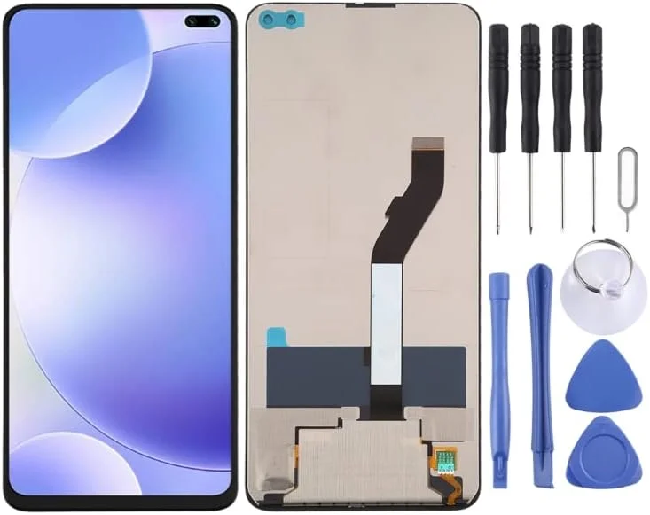 صفحه نمایش LCD جایگزین تلفن همراه برای شیائومی Redmi K30 4G / Redmi K30 5G / K30i 5G / POCO X2 با مجموعه کامل دیجیتایزر