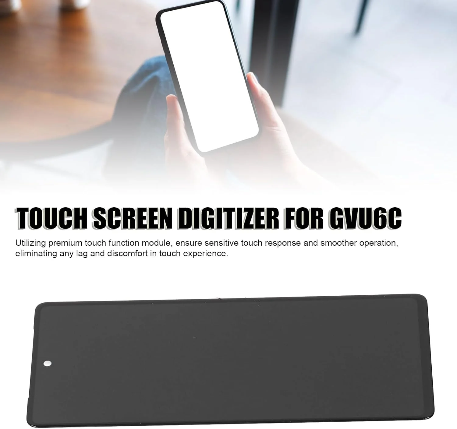 صفحه نمایش AMOLED برای پیکسل 7 مدل GVU6C GQML3، مجموعه دیجیتایزر با فریم و ابزار تعمیر، جایگزینی صفحه نمایش گوشی هوشمند، لمس با حساسیت بالا