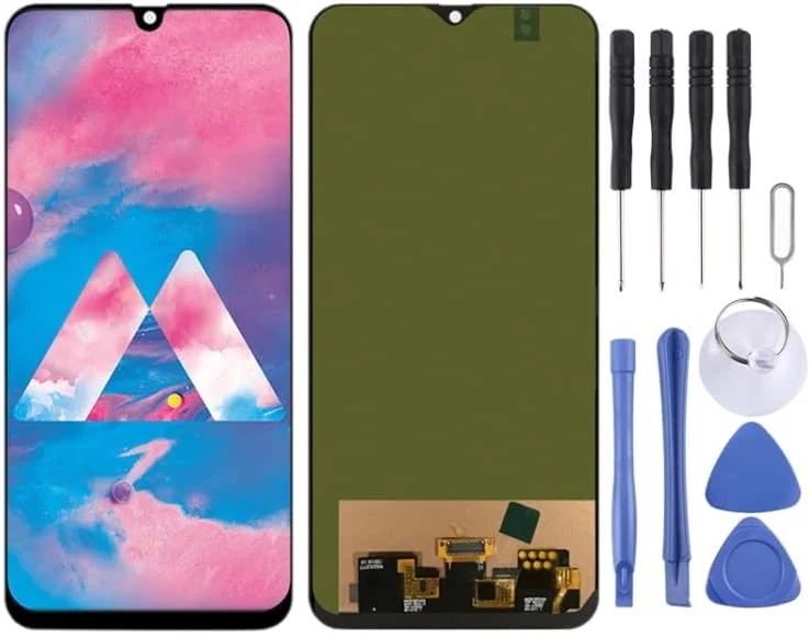 صفحه نمایش ال سی دی جایگزین گوشی موبایل برای سامسونگ گلکسی A40S به همراه تاچ دیجیتایزر و مونتاژ کامل