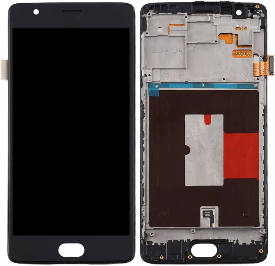 صفحه نمایش LCD و دیجیتایزر کامل با فریم برای OnePlus 3 / 3T A3000 A3010 از جنس TFT