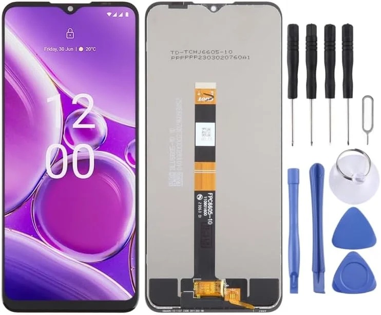 صفحه نمایش LCD جایگزین گوشی موبایل برای نوکیا G42، صفحه نمایش LCD OEM با دیجیتایزر، قطعه تعمیر مونتاژ کامل