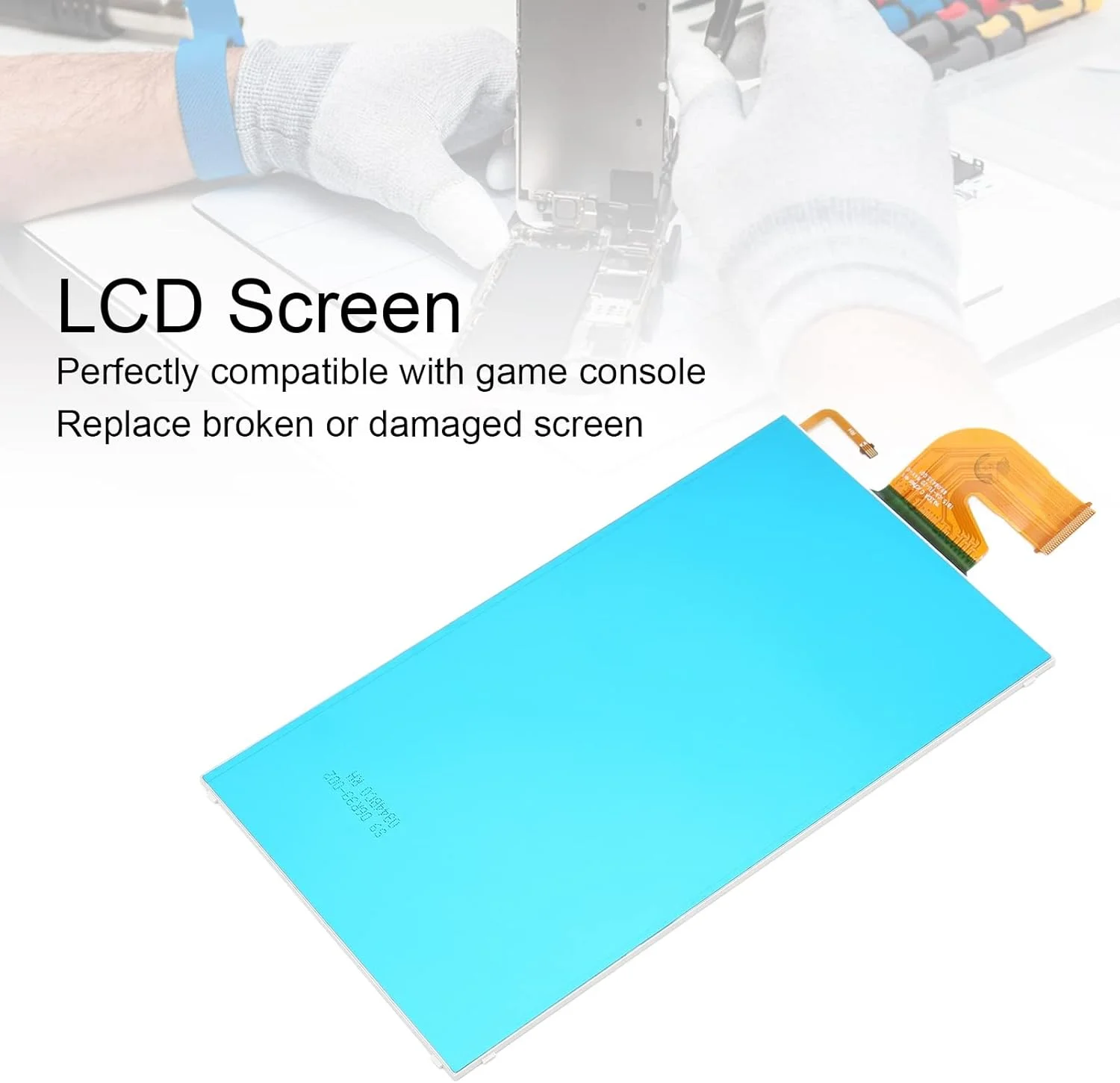 صفحه نمایش جایگزین برای صفحه نمایش ال سی دی، صفحه نمایش داخلی اصلی، جایگزینی مجموعه شیشه ای سازگار با سیستم کنسول بازی