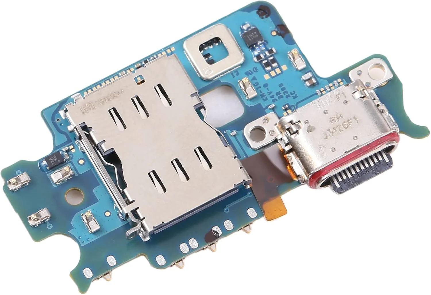 صفحه نمایش LCD جایگزین گوشی موبایل برای گلکسی S23 5G SM-S911E برد درگاه شارژ قطعات سری گلکسی S