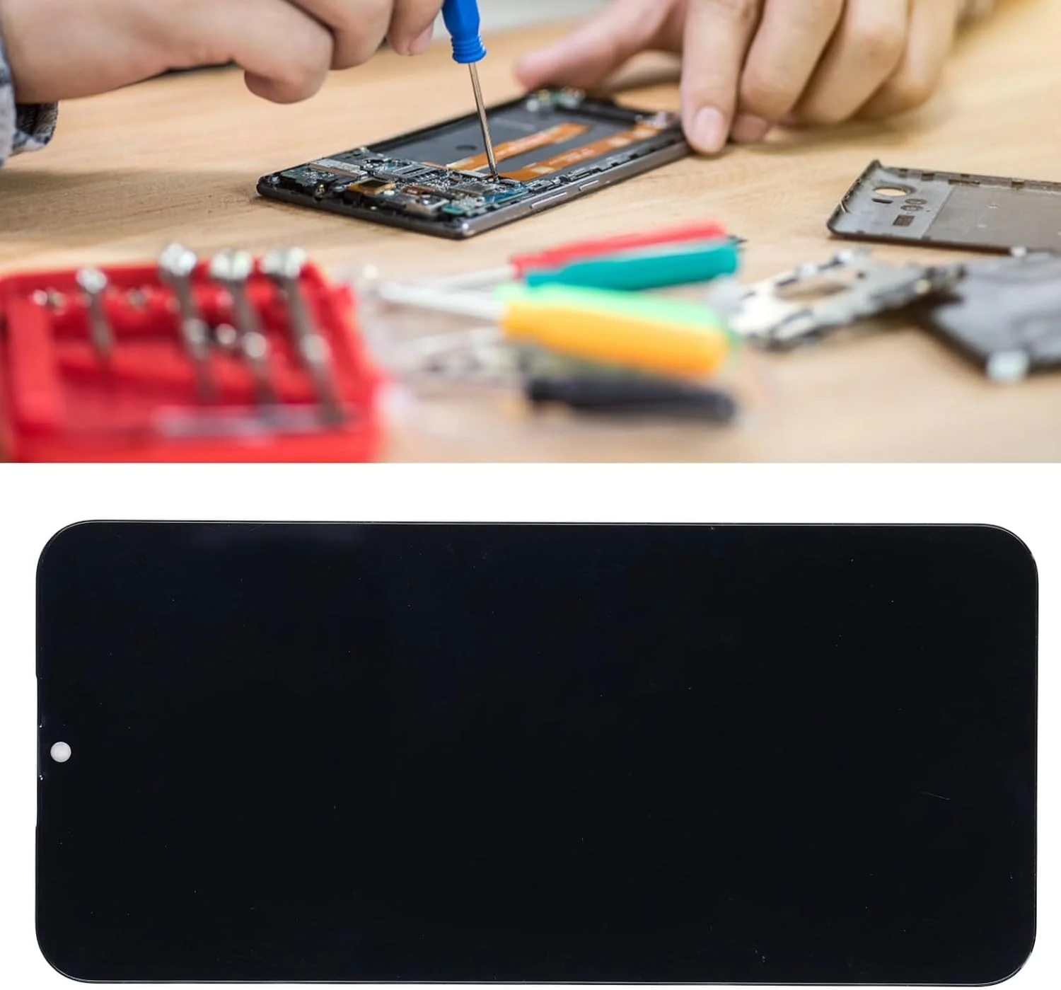 صفحه نمایش LCD جایگزین برای INCELL، مجموعه دیجیتایزر با کیت ابزار تعمیر، حساسیت لمسی بالا، اشباع و وضوح رنگ بالا