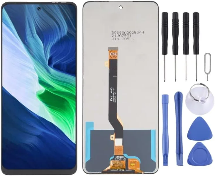 صفحه نمایش LCD لمسی گوشی موبایل و مجموعه کامل دیجیتایزر برای Infinix Note 10 Pro/Note 10 Pro NFC X693 X695 X695C